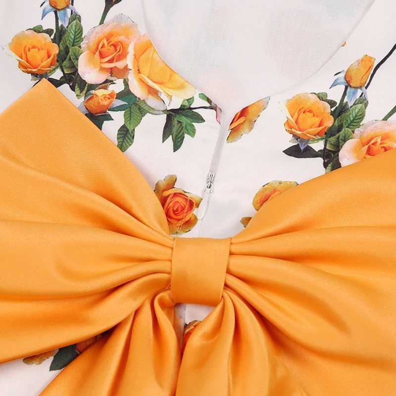 2 3 4 5 6 7 8 9 10 Year Flower New Girl Dress Summer Backless Bow Girl Princess Dress Birthday Party Gift Childrens Clothing W250326