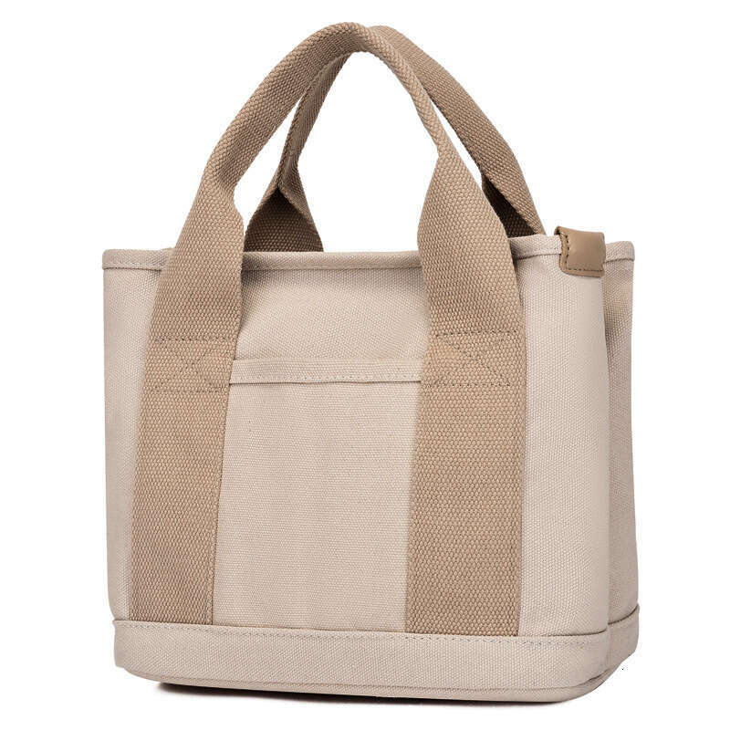 High Beauty New Canvas Fashionable, Simple, Large Capacity Handbag, Multi use Daily Commuting, Convenient Bag for Women