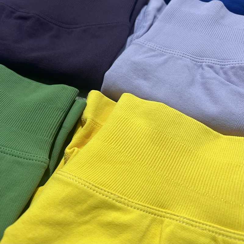 Seamless yoga shorts with low waist Scrunch Bum gym shorts exercise bike shorts stretch fitness clothes W250326