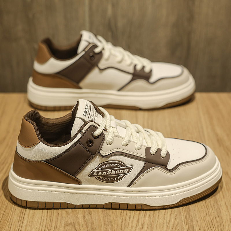 2025S New Trend Designer Men S New Spring Fashion Brand Versatile High End Breathable And Casual Shoes Sports Student Niche Design Board Shoes