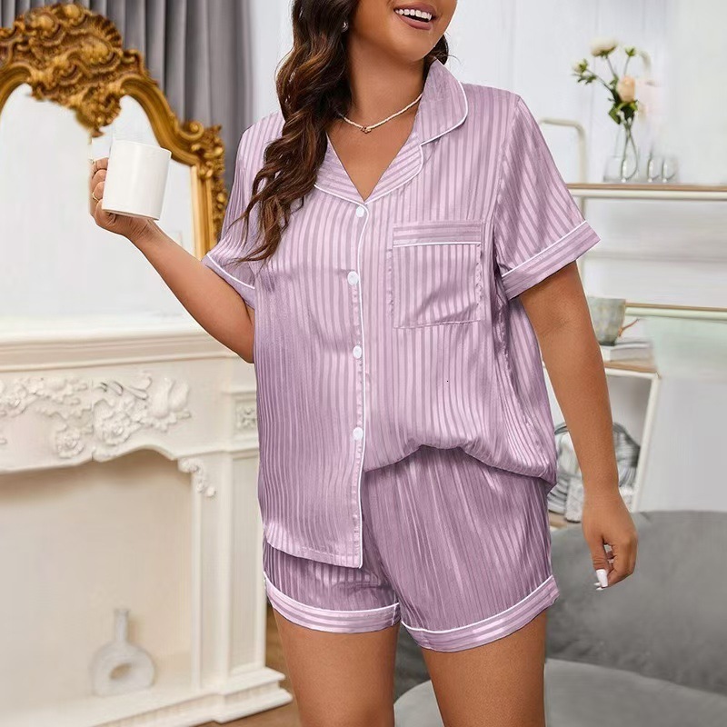 2025 New Sales Women's Sexy Clothes Printed Set for Spring and Summer Comfortable Home Furnishings