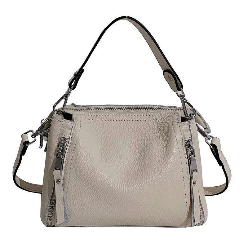Women's Bags Genuine Leather Handbags Cowhide Women Shoulder Fashion Ladies Messenger Bags High Quality Female Tote bag