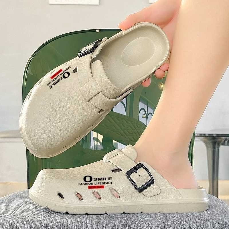 Mens shoes summer Boken slider mens shoes outdoor home sandals high-quality mens shoes cork sliderXJ250326