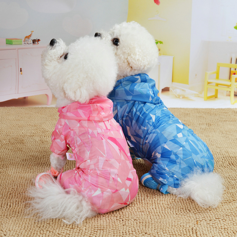 Dog Sunscreen Clothes for Puppy Dogs Boy Girl, Doggie Four Legged Coat Puppy Summer Breathable and Sunscreen Coats Pet Clothes for Small and medium Do