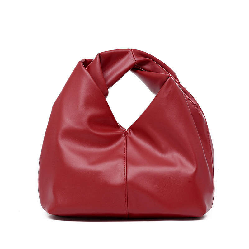Cloud Women's Handbag Underarm Bag French High end Pleated Cow Horn Soft Leather Dumpling Bun Single Shoulder Small Package