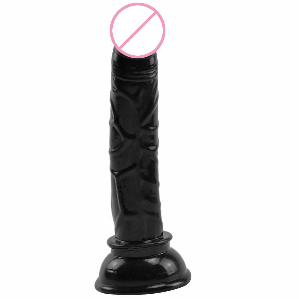 Mini penis sucker fake penis anal plug small penis adult women articles sex toy stick