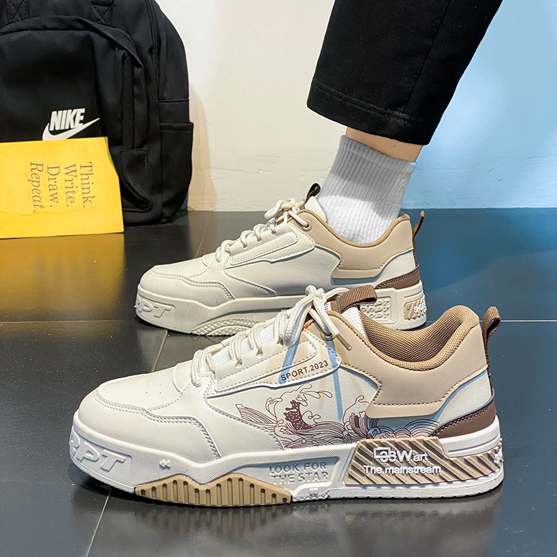 2025S New Trend Designer Men S Summer New Niche Thick Sole Small White Trendy Sports Casual Board Trend Versatile Shoes Men S Style