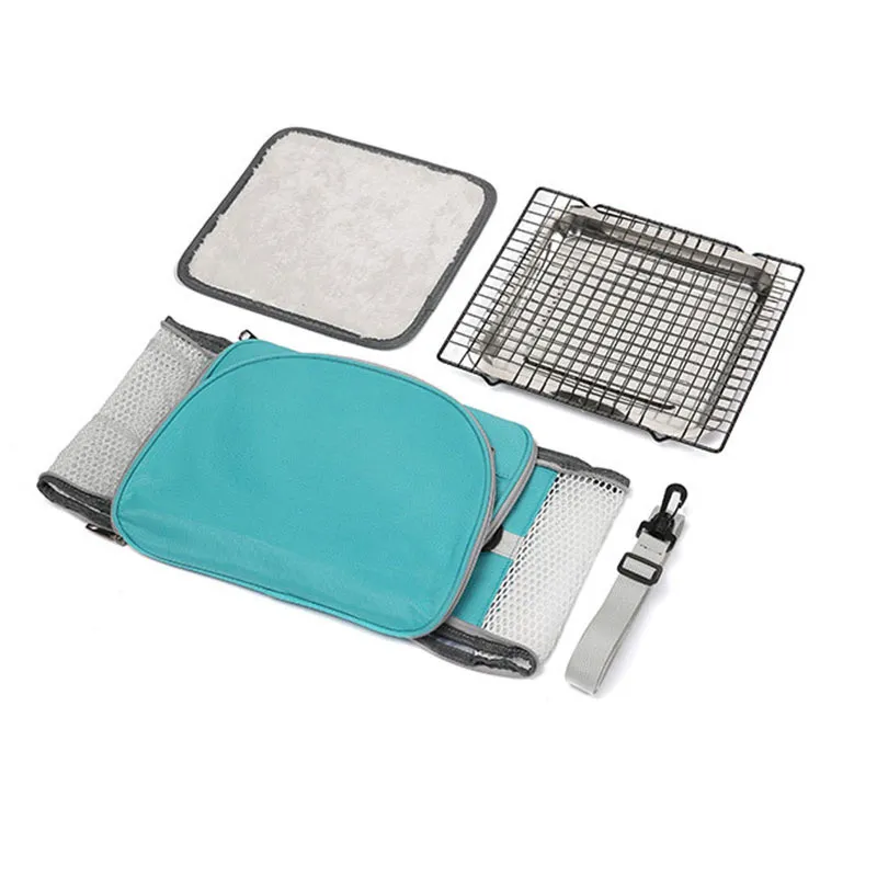 Bird Travel Carrier Portable Small Bird Parrot Parakeet Carrier With Soft Mat Side Access Window Collapsible To Carry And Transport Birds Vet Visit LL