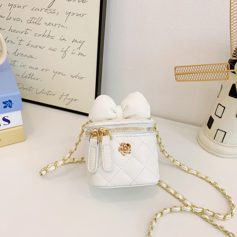 new 3 crossbody Women's foreign gold ball camellia mini diagonal small body box bag