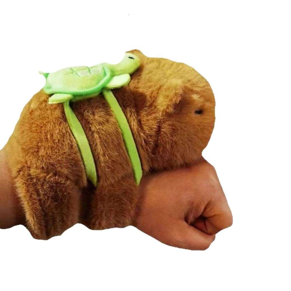 High appearance Capibala backpack plush cartoon bundle pocket cute capybara storage bag new diagonal cross
