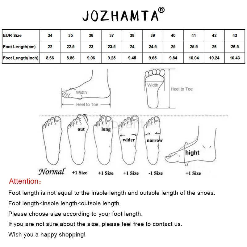 JOZHAMTA Size 34-42 Wen Heeled Sandals Retro Re High H Shoes For Wen Summer 2025 Real Leather Buckle Heel Sandal Z250326
