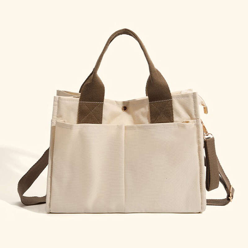 Korean Mommy Multi compartment Practical 2024 Handheld Shoulder Large Capacity Mother and Baby Instagram Versatile Shopping Bag