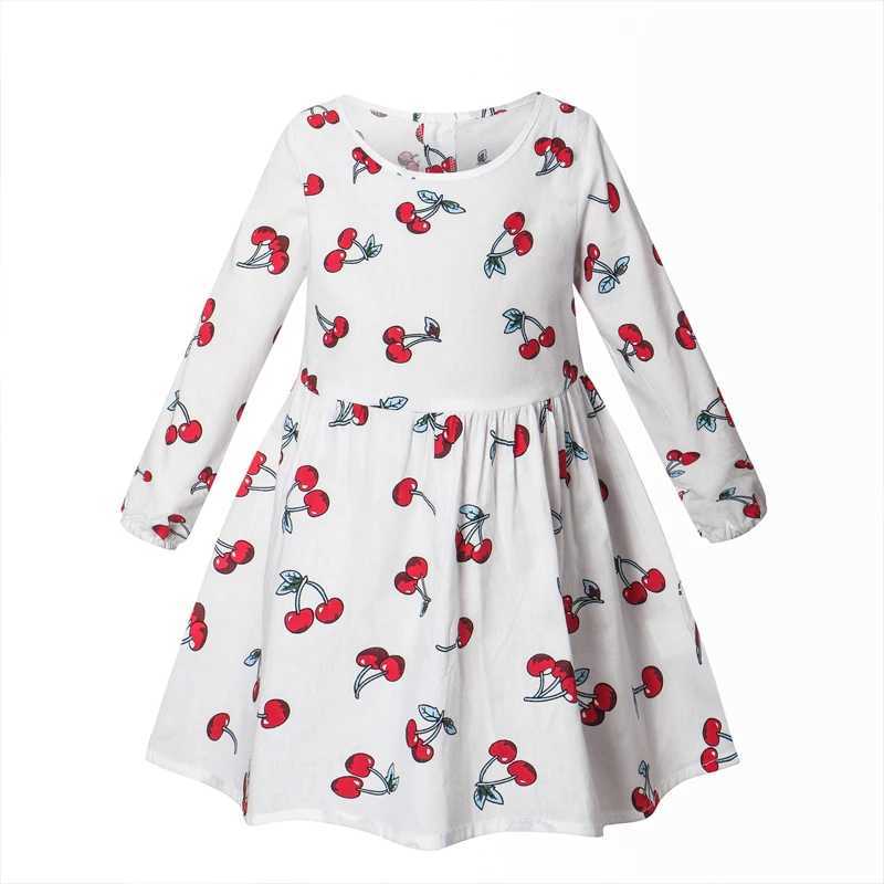 Spring and autumn childrens clothing long sleeved cotton childrens clothing printed baby clothing girls clothing W250326