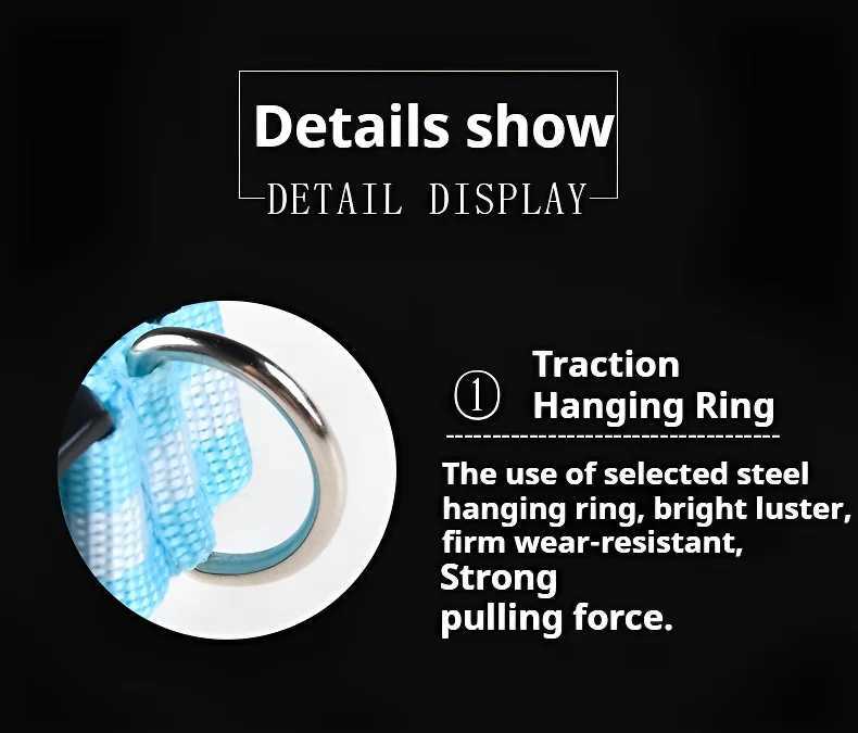 Nylon LED Night Safety Flash in the Dark Pet Shines Light Dog Collar Y250325