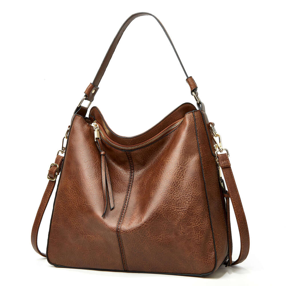 65 Bags Shiling Autumn New Handbag, Single Shoulder Crossbody PU Women's Tote Bag, Large Capacity Bag