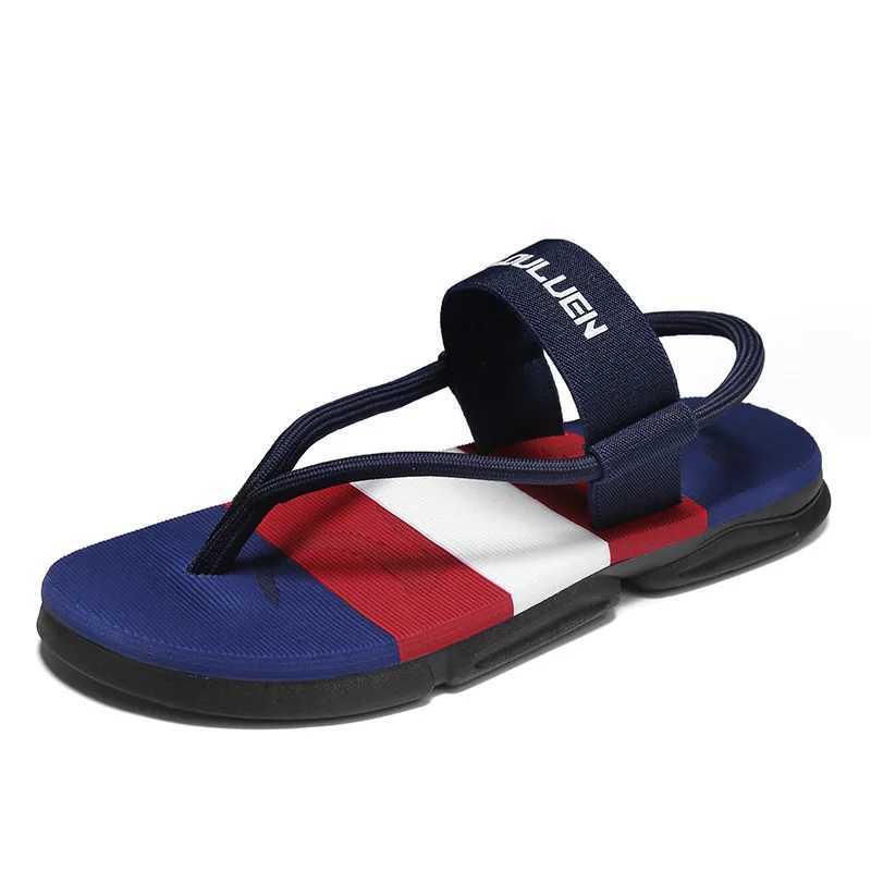 Lu Luan Summer New Mens Sandals Dual purpose Outdoor Leisure Beach Shoes Mens Thick Bottom N-SlipXJ250326