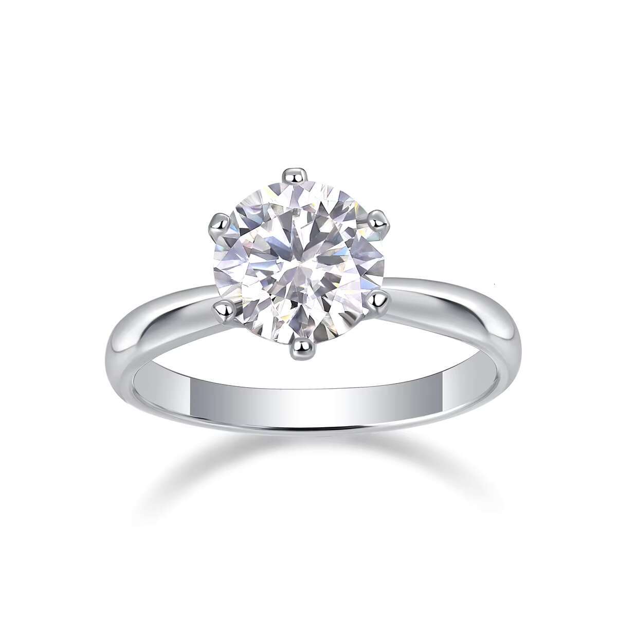 Fashion Jewelry 925 Silver Moissanite Ring VVS Baguette Lab Grown Diamond Cross Ring 925 Sterling Silver Moissanite Rings