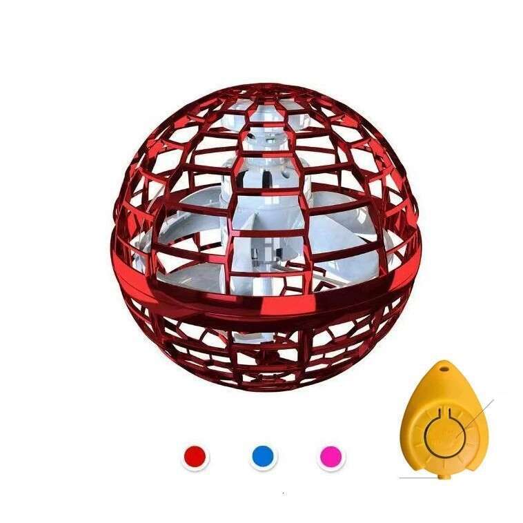 Spinning balloon UFO intelligent magic decompression black technology spinning toy gift unmanned ball