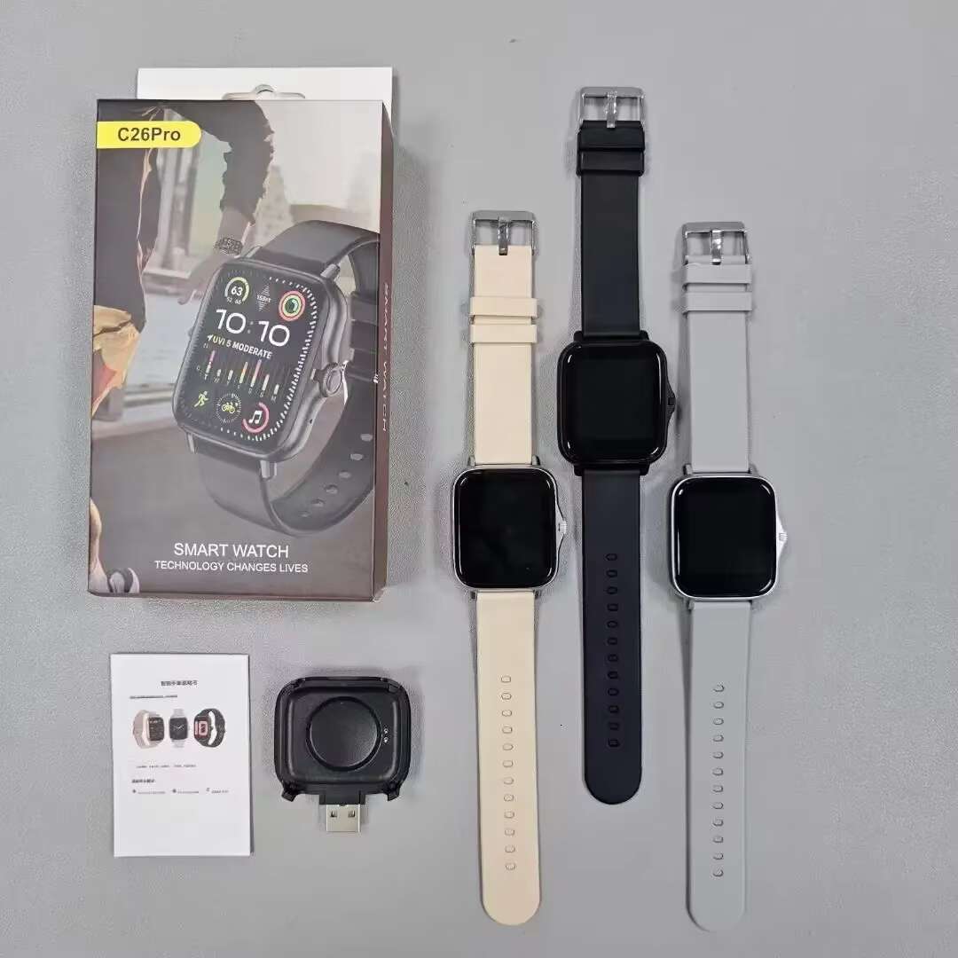 Dropshipping C26 PRO Smartwatch with 1.44 Inch Touch Screen Cheap Amazfit Smart Watch