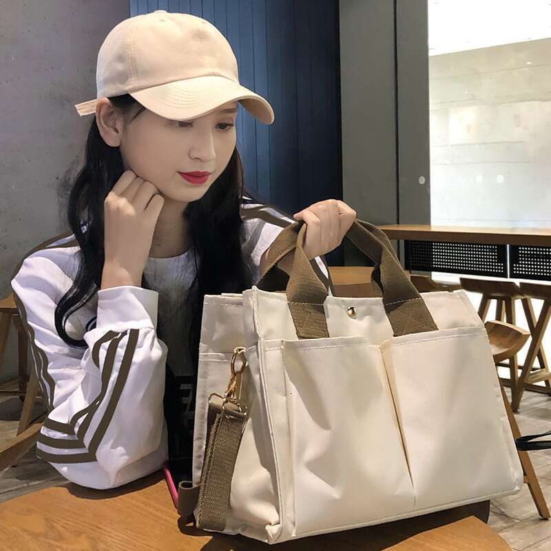Korean Mommy Multi compartment Practical 2024 Handheld Shoulder Large Capacity Mother and Baby Instagram Versatile Shopping Bag