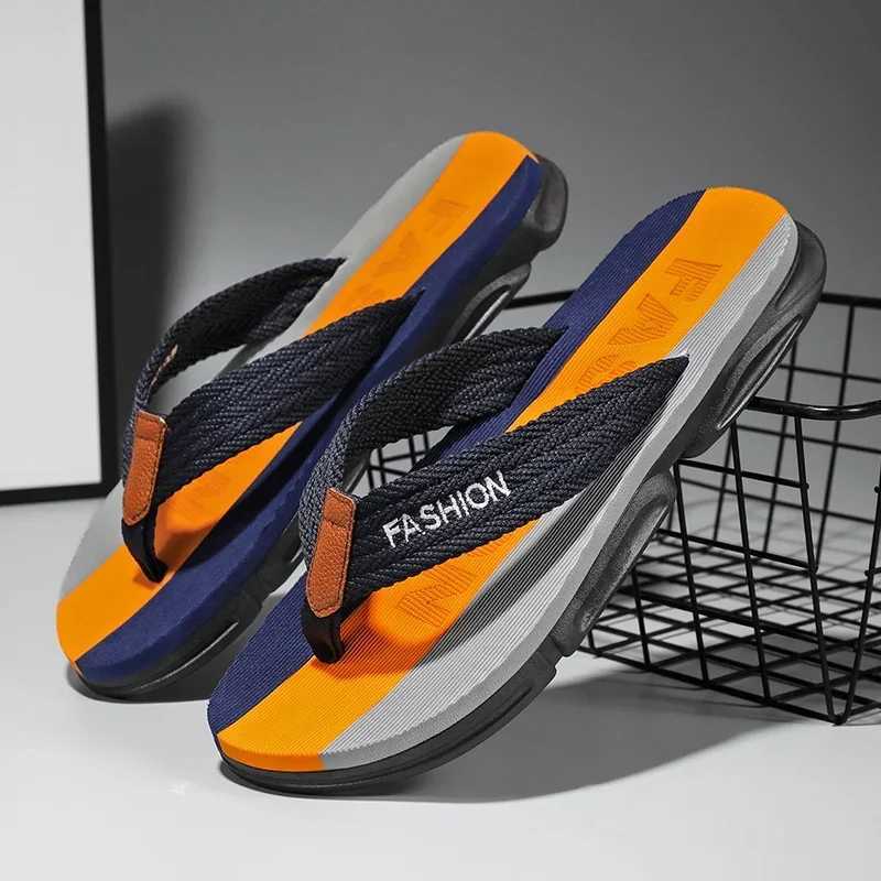 Comfortable Slippers Mens Summe Platform Sandals Mens Simple Sandals Casual Sandals Indoor and Outdoor Beach ShoesXJ250326