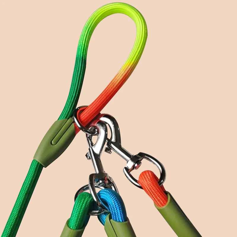 Dog leash dog leash walking dog shoulder strap no leash double ended leash dog leash X250326
