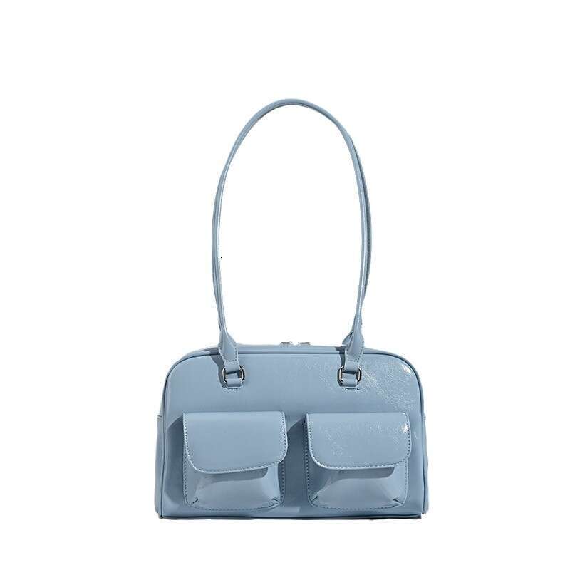 3f 2025 New Tote Large Capacity Women's Single Shoulder Underarm Oil Wax Leather Double Bag Casual Handbag