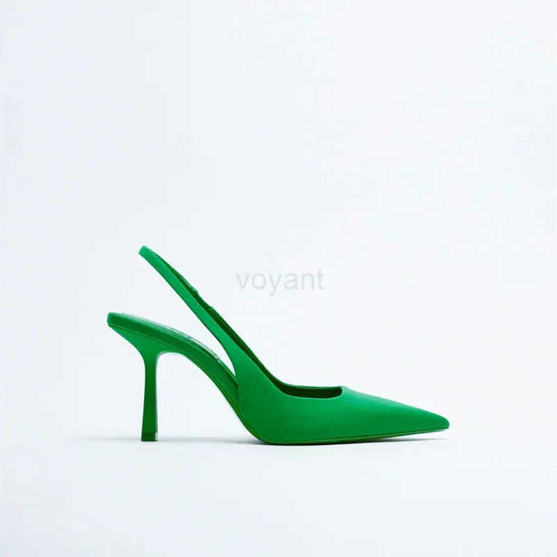 Ladies Shoes 2024 High Quali Slip on Wens Pumps Autumn Pointed Toe Solid Fashion Shallow Mouth High H Dress Pumps Wen Z250326
