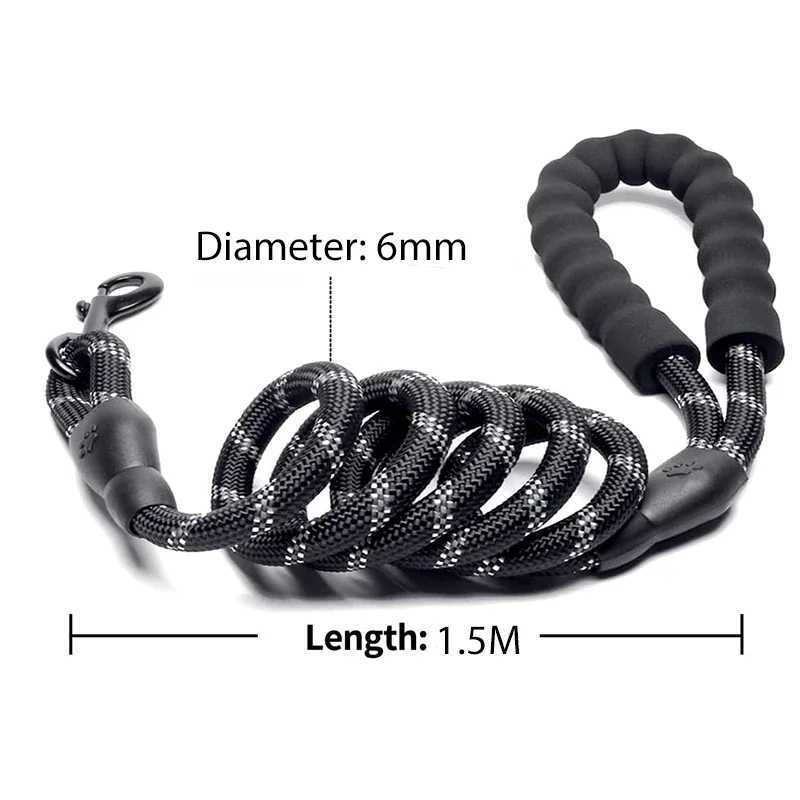 Strong dog strap pet strap reflective strap suitable for large small medium dog strap drag pull and golden hunting dogs X250326