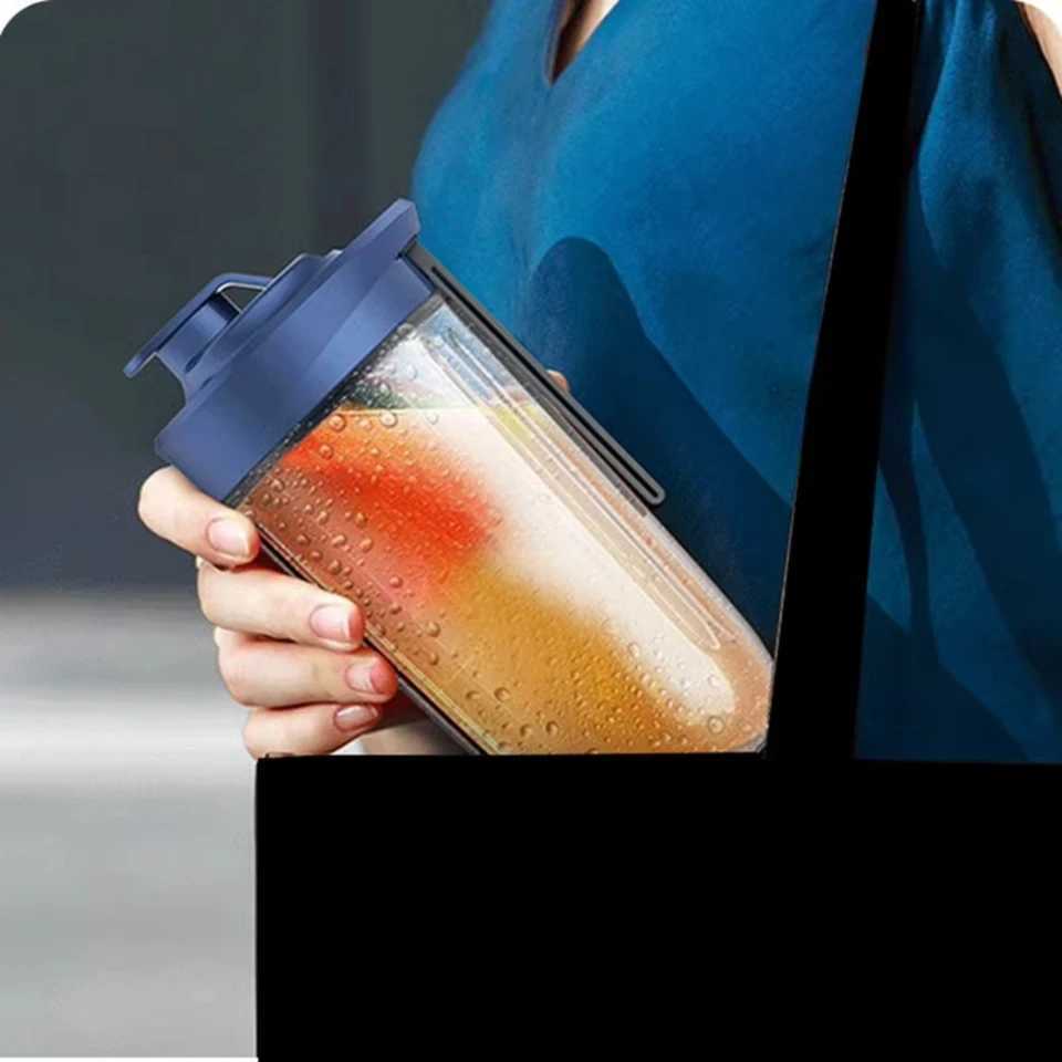 6-blade juice mixer with juice cup and lid portable USB charging small juice mixer no need to transport bullets Z250326