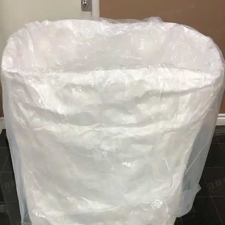 Durable White Thickened Tons Bags for Secure Storage of Prepressed Sludge Includes Inner Liner