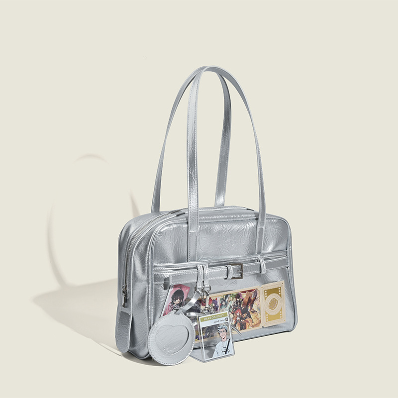 Small Mass Large Capacity Small Amount Of Smutong Bag 2025 New Japanese High Texture Boston Bag All-in-one Shoulder Bag