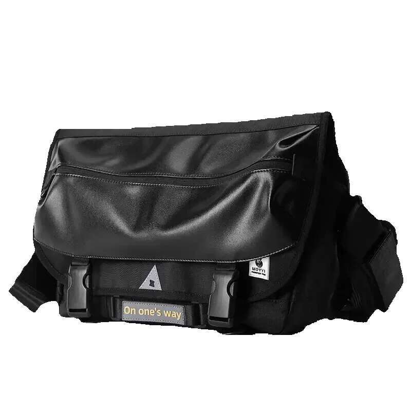 Messenger For Men Waterproof Large Crossbody Shoulder Men's Hip Hop Street Cycg Travel Multilayer Antitheft Design Bags