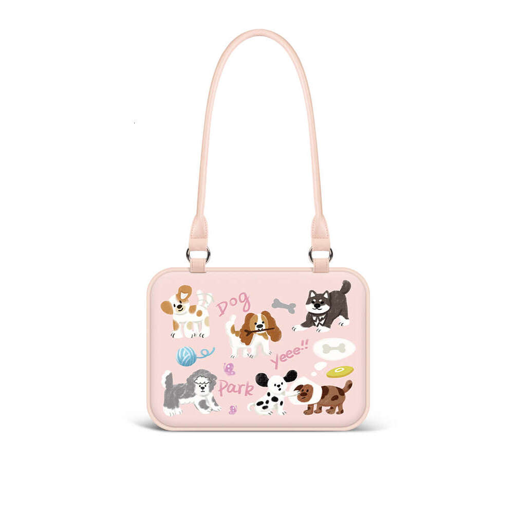 Laptop bag for women, illustrated cartoon butterfly computer handbag, new handheld suitable for Apple 15