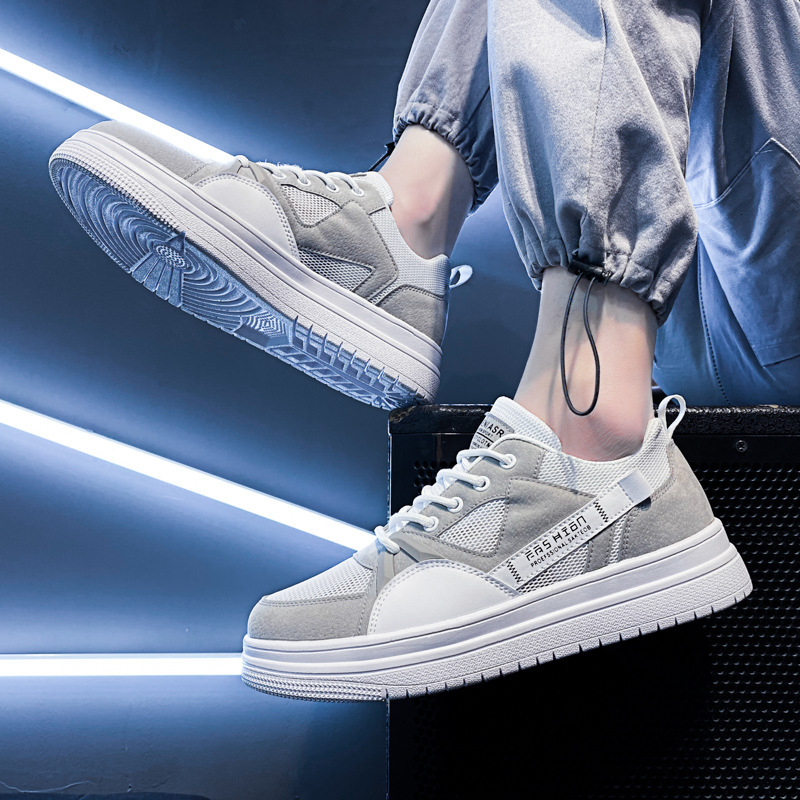2025S New Trend Designer Spring Versatile Mesh Trendy Board Small White Casual Sports Student Shoes Men S