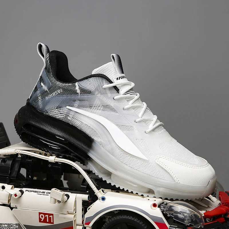 Size 36-45 Men Wen Sneakers Air Cushion TPR Sole Air Mash Vamp Light Weight Running Basketball Sports Shoes Couples TrainersC250325