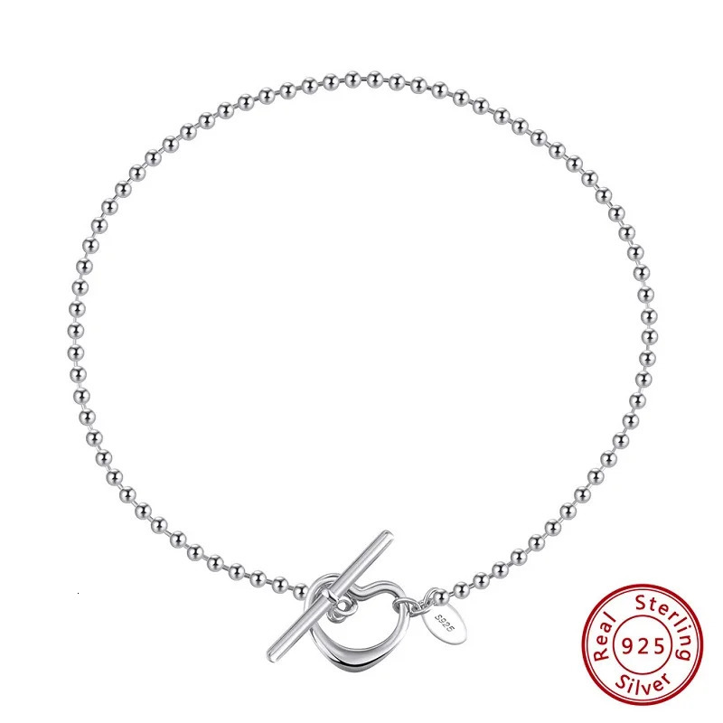 Mens simple ankle silver 925 ankle chain summer jewelry accessory 23cm ankle bracelet 14k gold-plated 250322