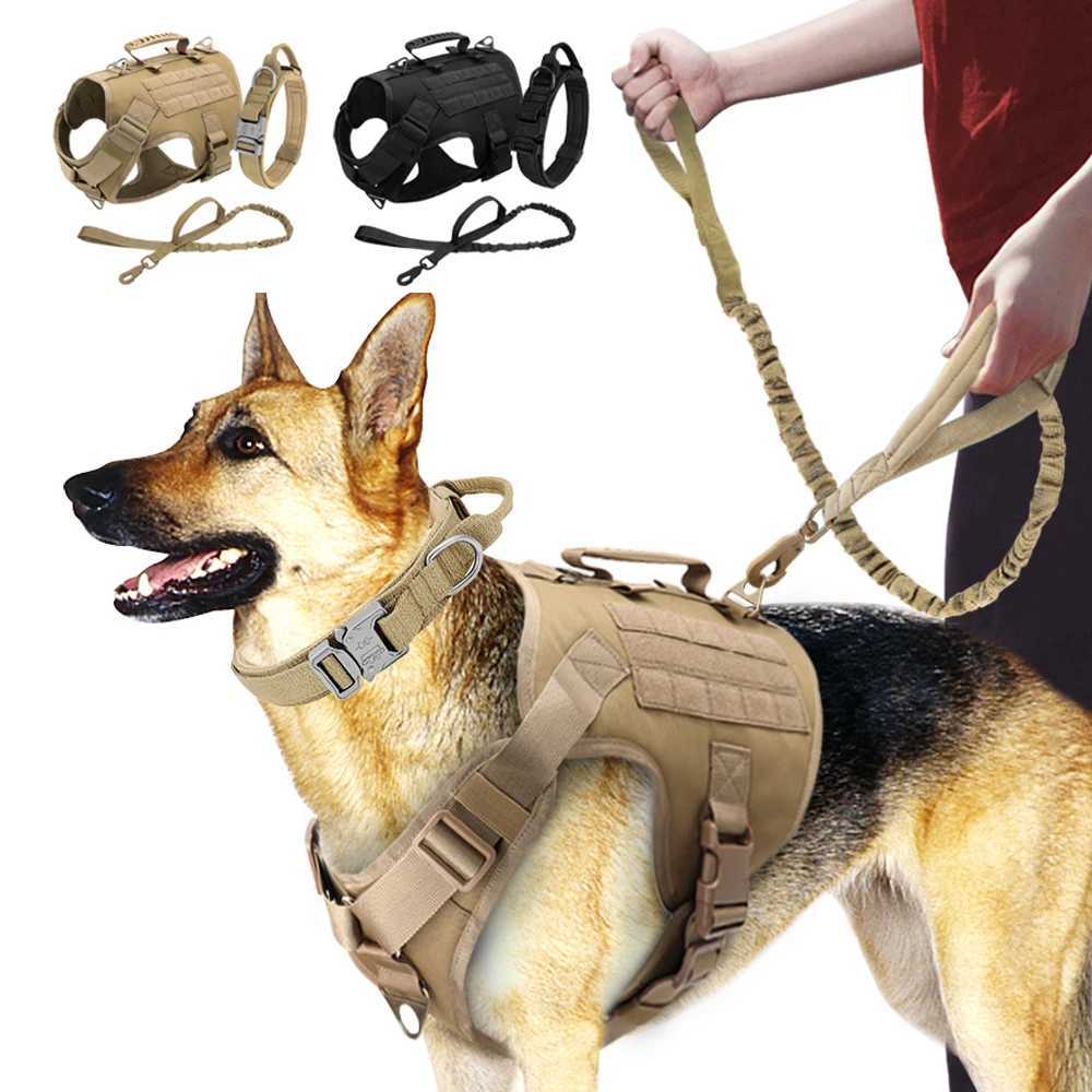 Military dog harness non pull military pet harness vest large dog training harness bag X250326