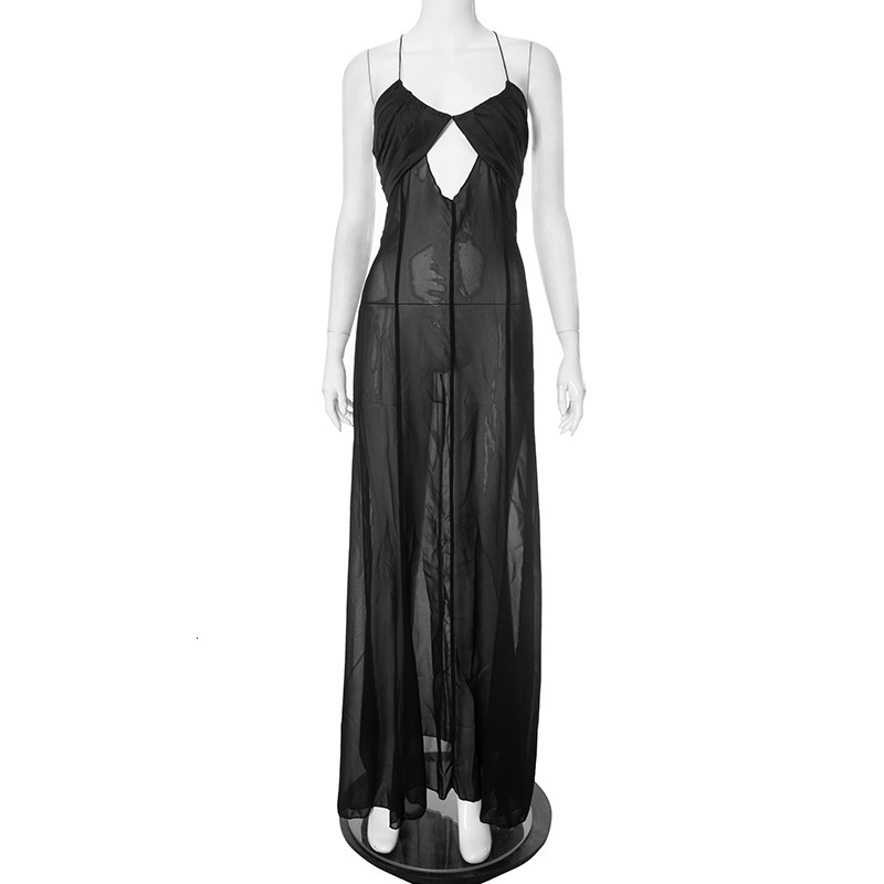 2025S Fashion Designer Y DS Women S Spring Summer New Solid Color Sleeveless Splicing Sexy Bag Hip Strap Dress