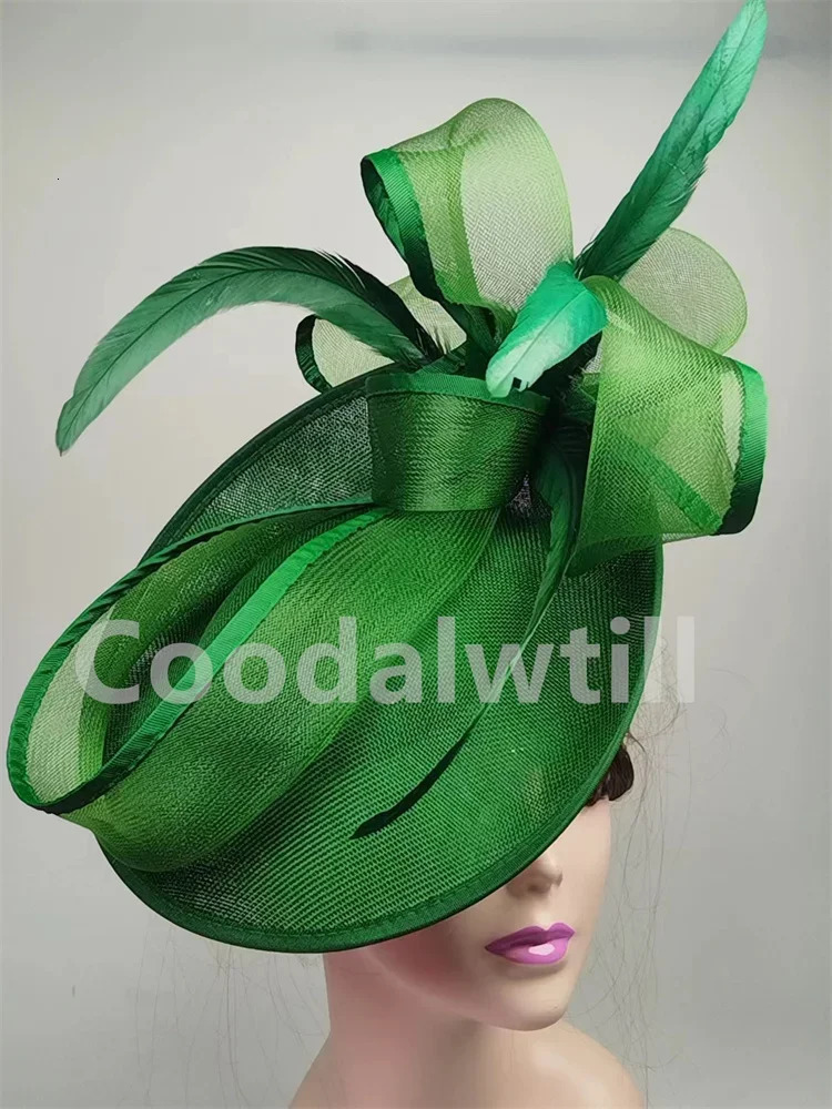 Mesh Fascinator Headpiece Women Formal Event Derby Headpiece Ladies Eleagnt Mariage Millinery Cap Fashion Wedding Fascinator Hat250318