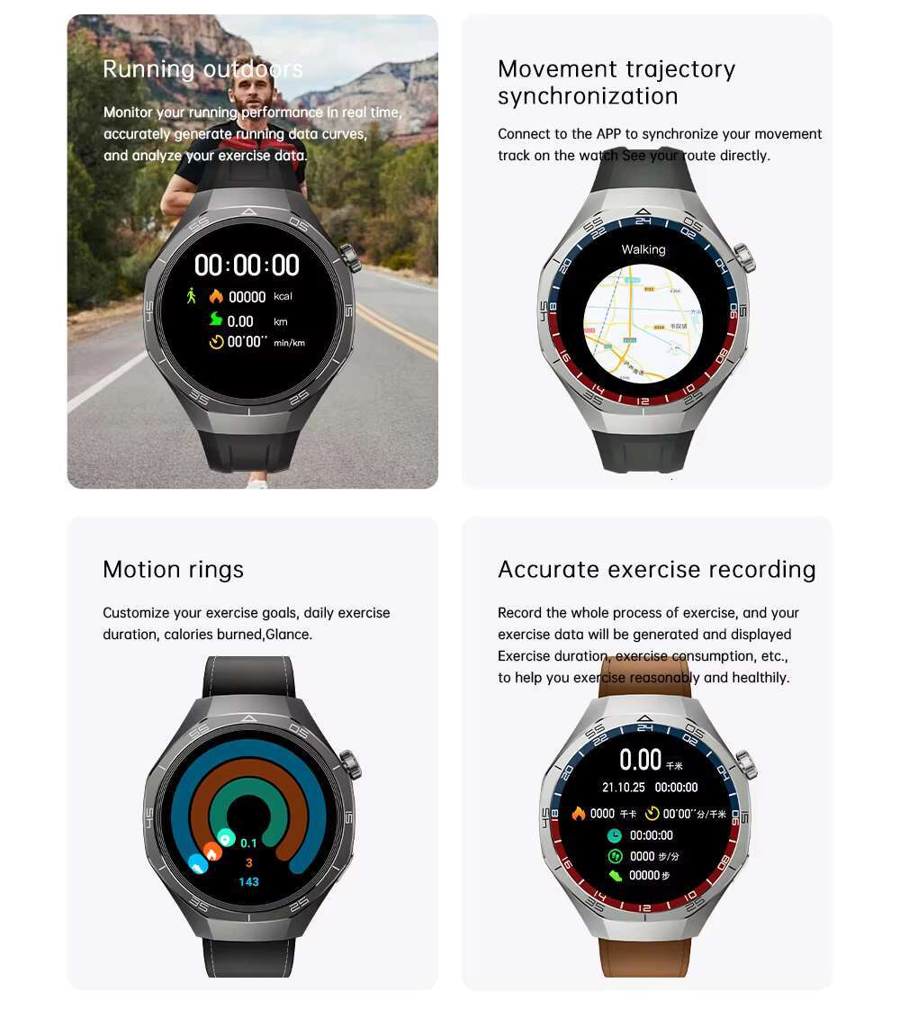 High Quality SK40 Smart 2025 Sports Watch for Man Outdoor 315mAh BT Call Smartwatches with 3 Straps 1.53-inch Smartwatch