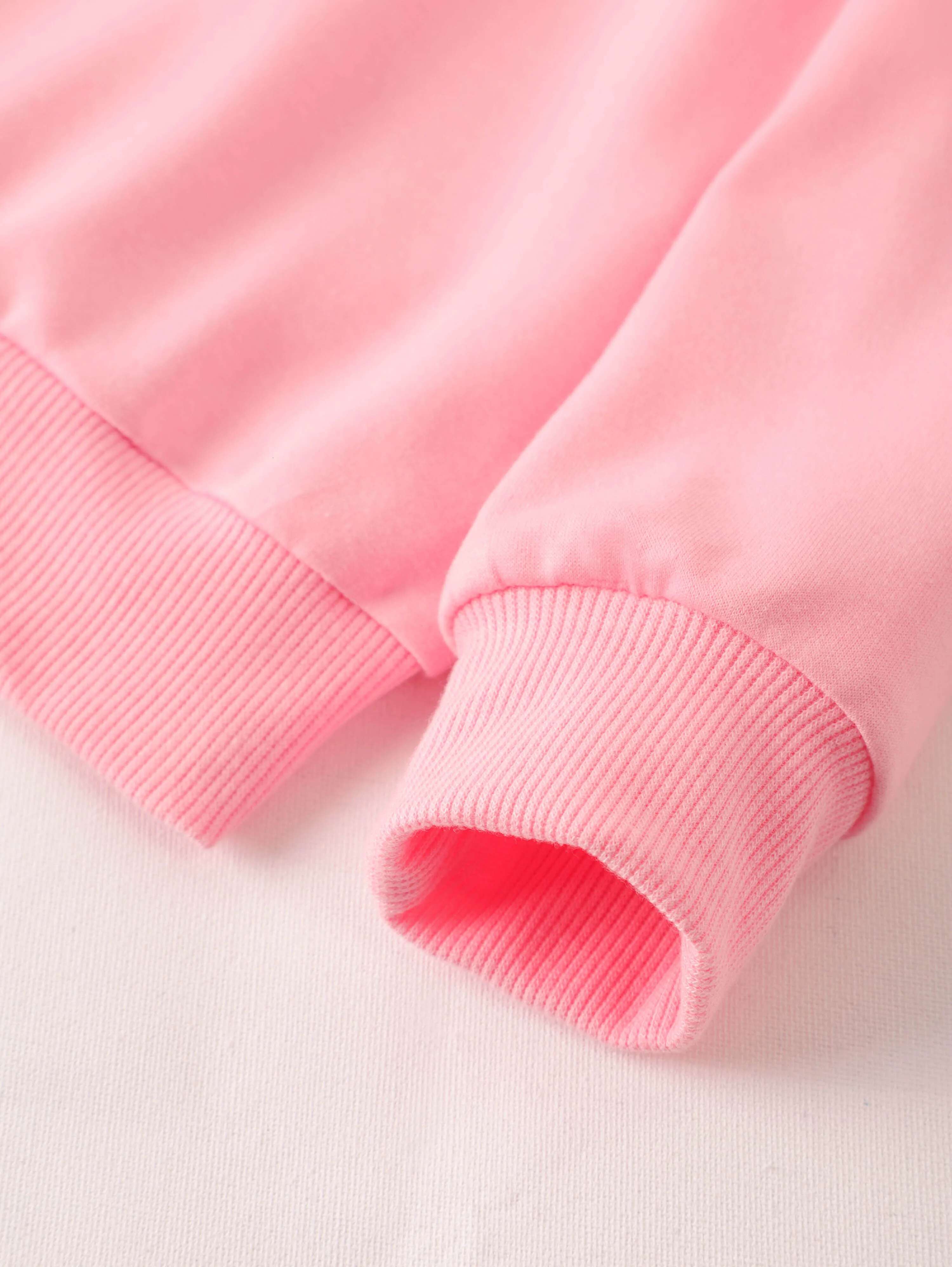 Ddmyshoesvip Unicorn Cute Girl Clothes Pink Sweet Style To Years Children Sweatshirt Aesthetic Fashion European Kids Hoodie