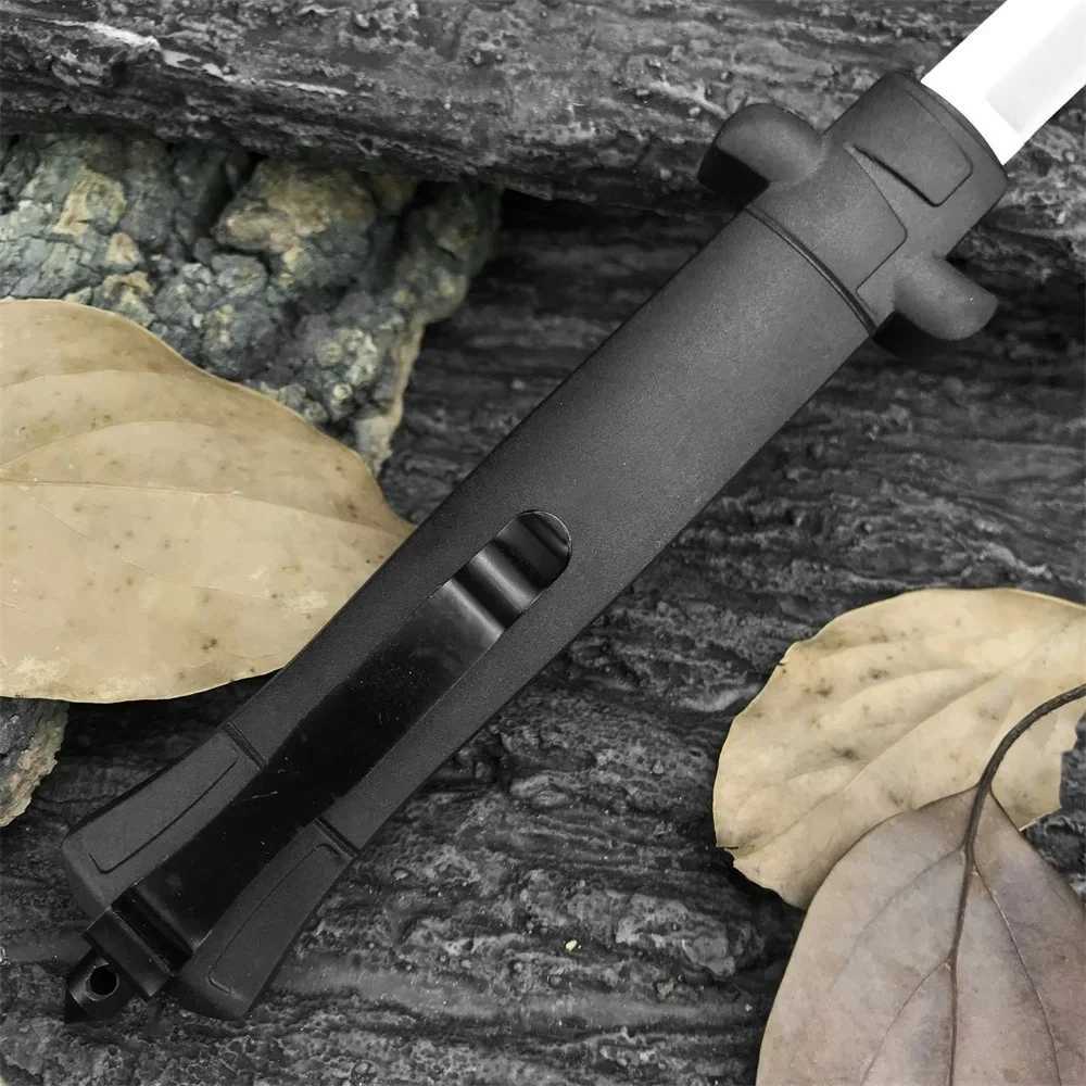 Black Italian Mafia Folding Knife 440C Steel 440C Blade ABS Handle Outdoor Survival Hunting Tool Tactical KnifeXJ250326
