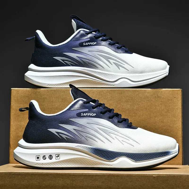 2025 Sports shoes mens summer new mesh shock-absorbing tra light breathable casual shoes student shoes running shoesC250325