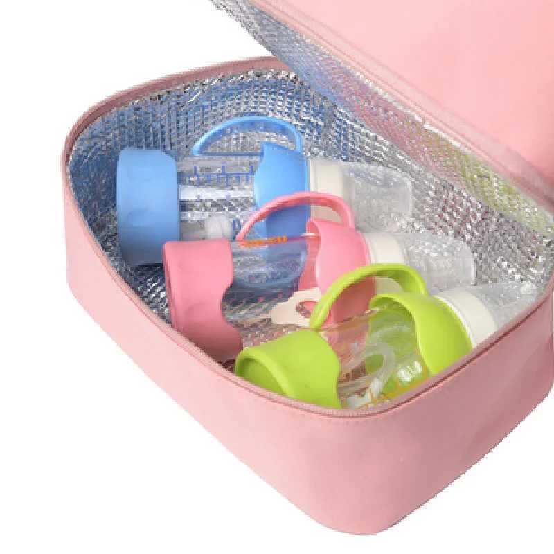 Insulation Bag Milk Storage Breast Pump Maternity Cooler Double Layer Fresh Keeping Baby Food Backpack Feeding Bottle For MotherC250326