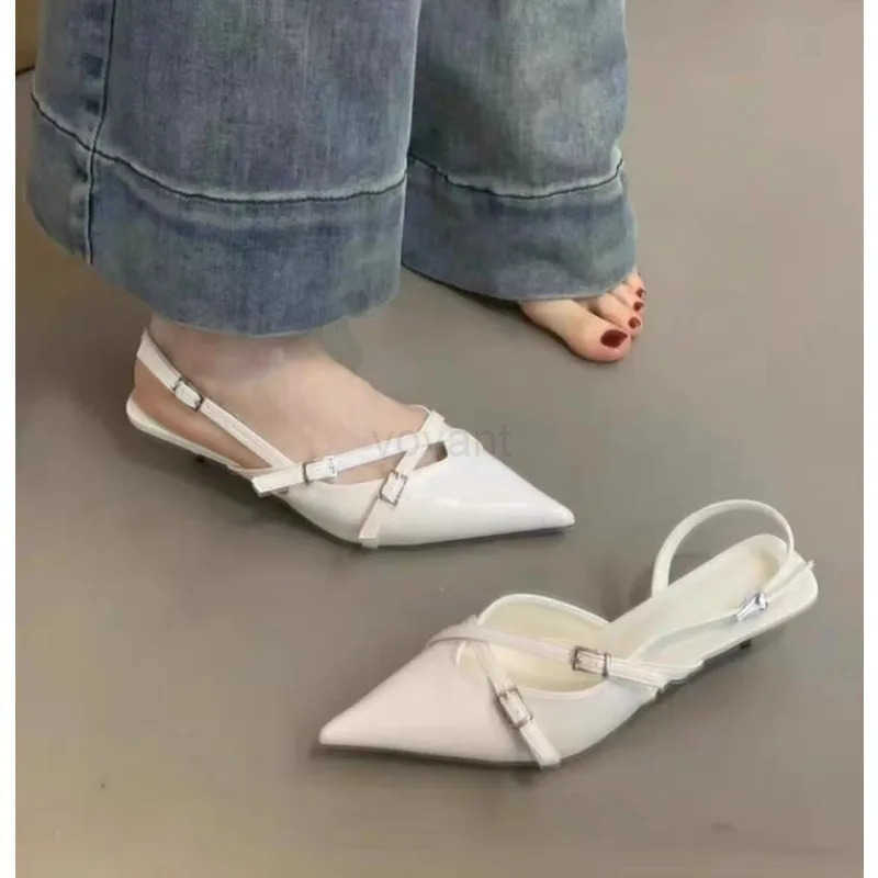 Elegant Par Dress Shoes for Wen Sandals Wens Pointed Toe H Designer Stripper Shoe Talon Low H Pumps Zapatos Z250326