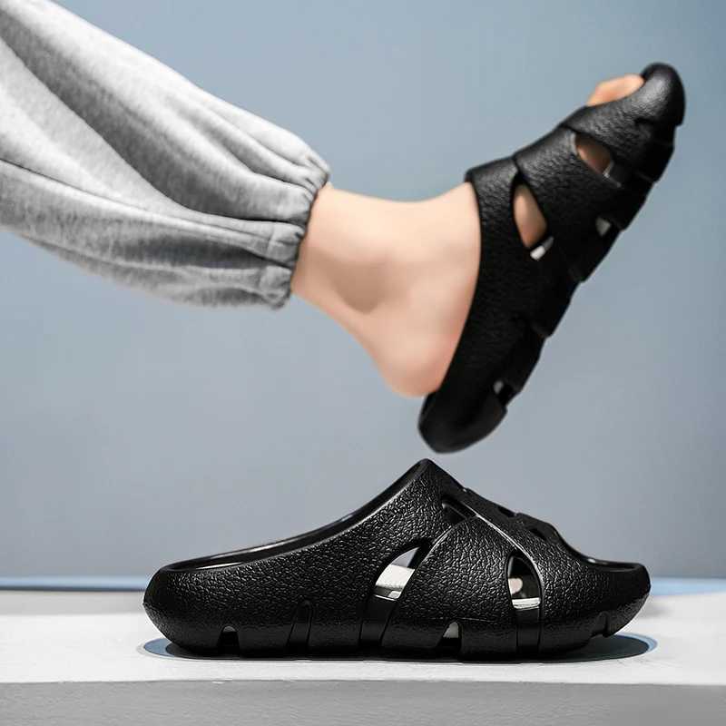 Hot Style Mens Slippers N-Slip Mans Sandals Soft Lightweight Eva Mens Shoes Summer Outdoor Thick Bottom Slipper Popular ModelXJ250326