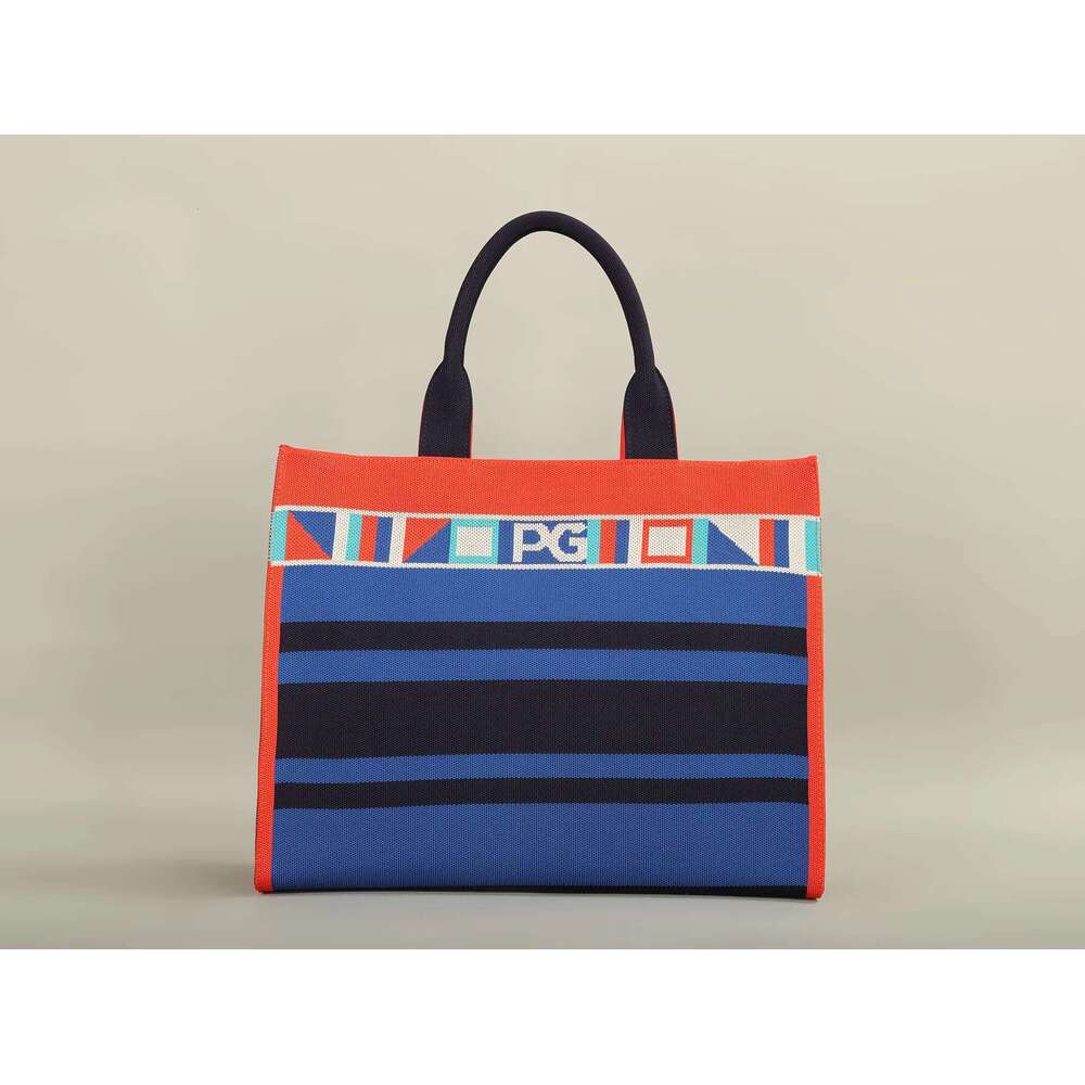 Women's Bags PG PATSY G Unique style design shopping colorful striped handbag fashion shoulder bag