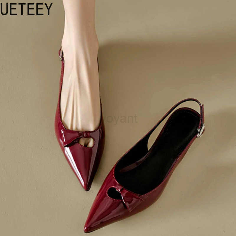 2025 Summer Gladiator Low Heel Wen Sandals Fashion Pointed Toe Dress Street Sle Pumps Zapatos De Mujer Z250326