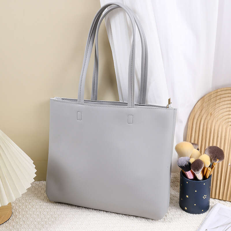 Tote Large Capacity Simple Big Commuter Handbag Women's Casual Versatile Shoulder Bag